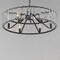 Maxim Lighting Odeon 6-Light Chandelier, Black 21866BCBK - alternate 4